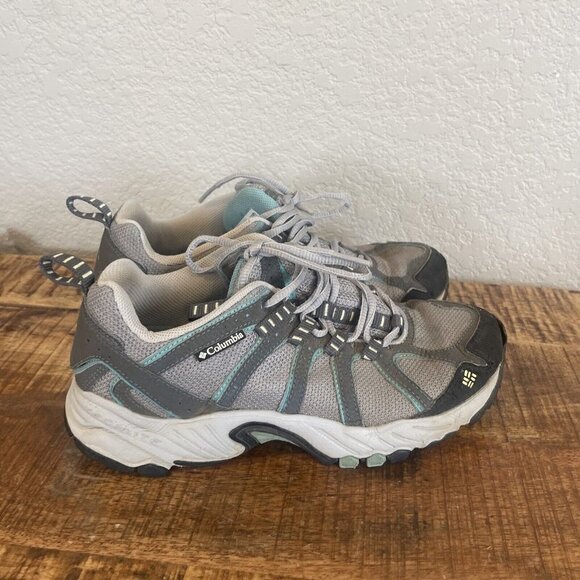 Columbia Kaibab BL3571-019 GrayTeal Techlite Hiking Trail Shoes Women's US 7.5 - Picture 8 of 14